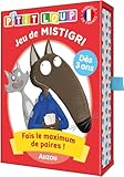  Auzou jeux - P\'tit Loup Mon premier jeu de Mistrigri - Jeu de cartes enfant - Mémoire et association - Dès 3 ans