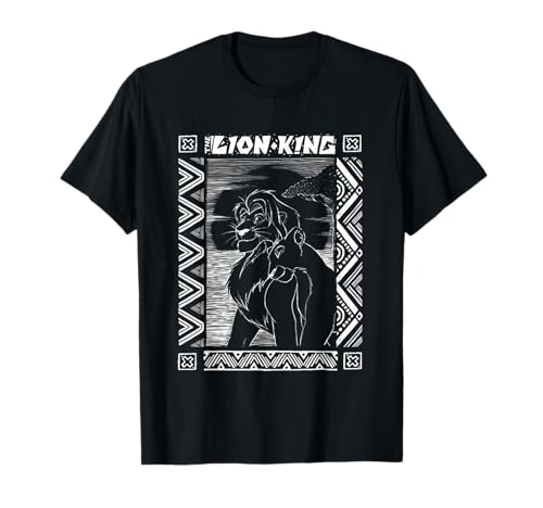 T-shirt Disney Lion King Portrait en jersey premium doux