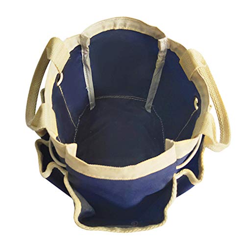 Bolsa de armazenamento de ferramentas de jardim Openuye com vários bolsos para acessórios de jardina