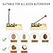 DEEBOW Nutcracker Nut Shell Cracker Heavy Duty, Macadamia Opener, Shelling Machine Durable Alloy Handle and Wood Organiser for Hazelnut, Brazil Nuts, Almonds, Pecan, Walnuts, Etc