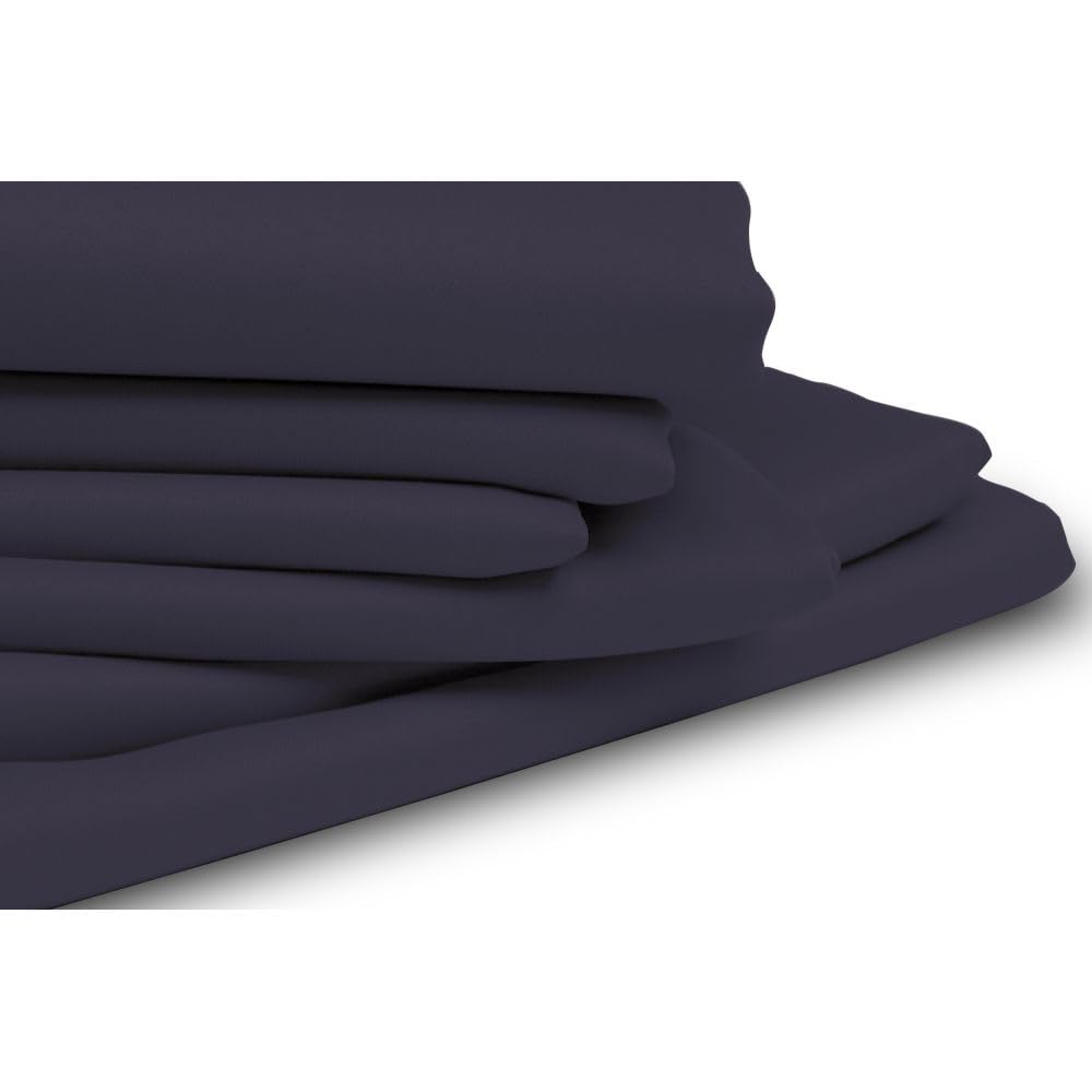 Moondream ThermActiv® Rideau Thermique Hiver+Été 2en1 | Isolant Anti-Chaleur et Anti-Froid | Occultant | Technologie Brevetée | Fabrication UE | Oeillets | Bleu MC412 | 140L x 260H cm