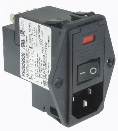 TE CONNECTIVITY/CORCOM PE0S0SS30 POWER ENTRY MODULE, 3A, 500UA