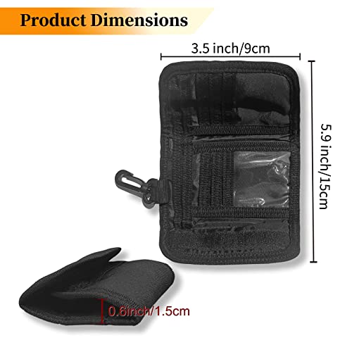 Tactical Wallet Coin Pouch, Small Coin Purse for Men, Cash Change Wallet Key Pouch Holder, EDC Pouch Case with Buckle.2