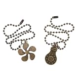 Qualité : fabriqué avec des matériaux faciles à nettoyer, garantissant une et un entretien minimal, suspensions de ventilateur de plafond, rallonges de tirage de ventilateur