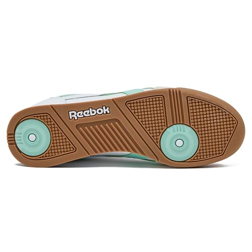 Reebok Campio XT Mens Sneakers, White/Twilight Blue/Glitch Aqua, 13.5 Women/12 Men