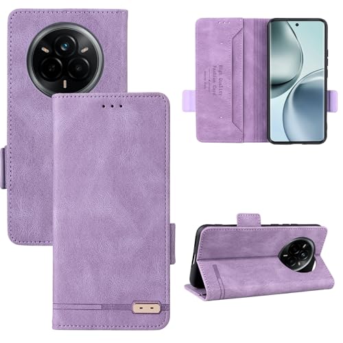 Étui Oppo Realme 14 Pro 5G anti-chute pour éviter les bris d'écran avec rangement cartes