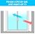 3M Indoor Window Insulation, Insulator Kit for 3 Windows 3ft x 5ft, Keeps Cold Air Out and Warm Air In, Includes Heat Shrink Window Film and Scotch Window Film Mounting Tape (2130W-6)