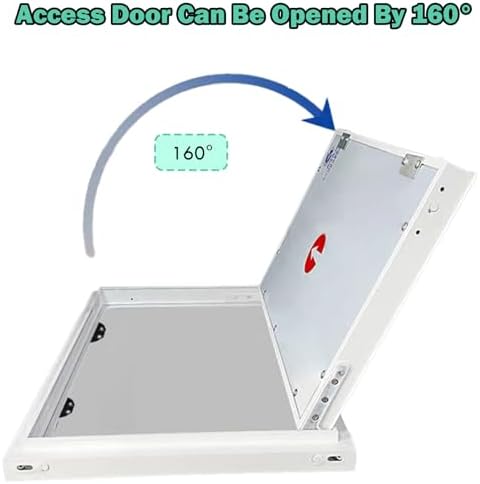 Lockable Maintenance Access Panel Door 24x48 - Fireproof Utility Hatch for Hidden Plumbing, Electrical Inspection, Durable Access Door, Ideal for Home & Commercial Use