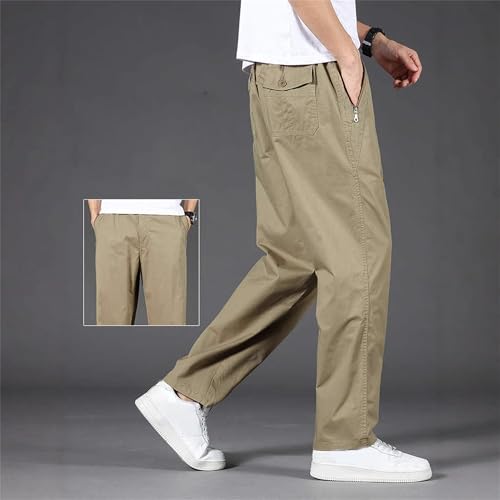 Pantalon cargo été homme ample anti-transpiration avec cordon ajustable - 2