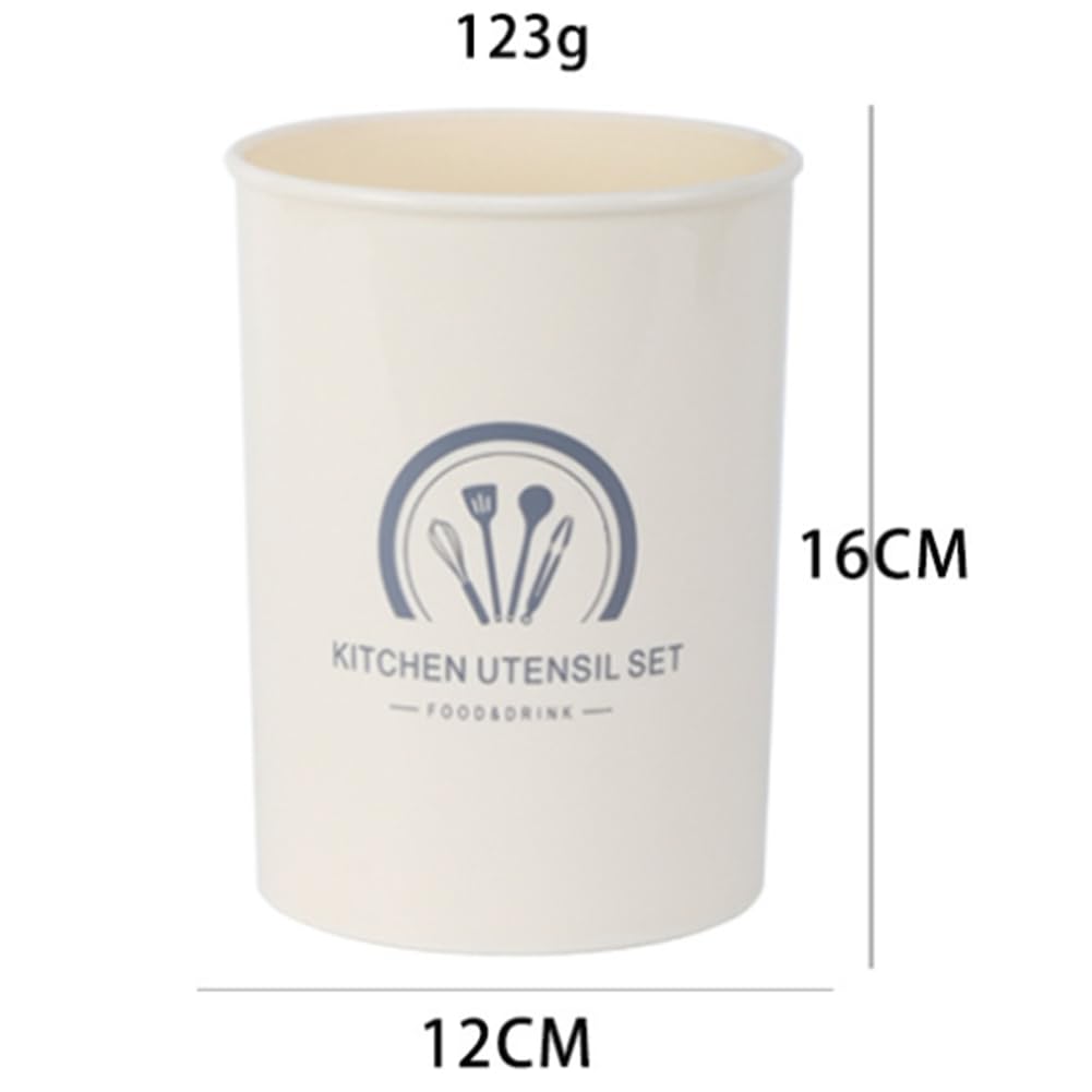 Chef Küchenhelfer-Set Aus Silikon, 34-Teilig, Hitzebeständig, Küchenhelfer und Werkzeuge mit Reibe, Cremeweiß