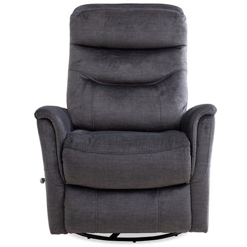 Sillón reclinable giro 360° color gris miniatura 6