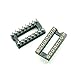 5 Pcs DIP-16 Round Hole 16 Pins 2.54MM DIP 2.54 DIP16 IC Sockets Adaptor Solder Type 16 PIN IC Connector
