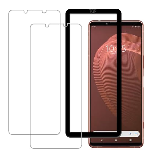 For Xperia5 III KXtB tیtB YɎqfސ 9H \ʍdx KX Ϗ ʕیtB 2Zbg KChgt