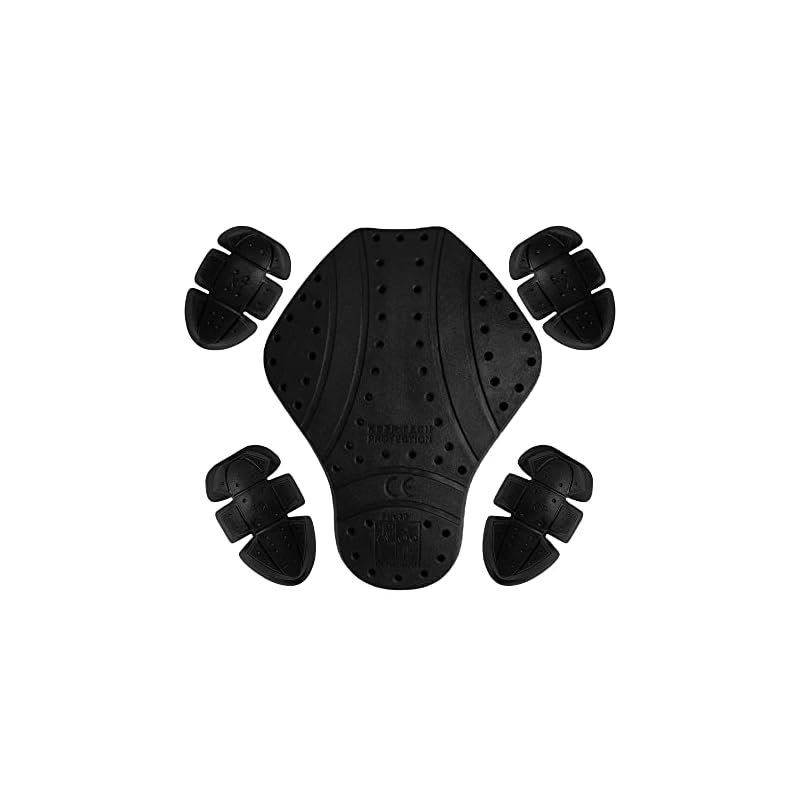 Motostylewear-5-Pc--Black-Ce-Level-1-Certified-Armor-Pads-Level-1-Approved-Back-Shoulder-And-Elbows-Armor-Protector-Insert-For-Motorcycle-Jackets 41t22voiekl. sl500 . ss800