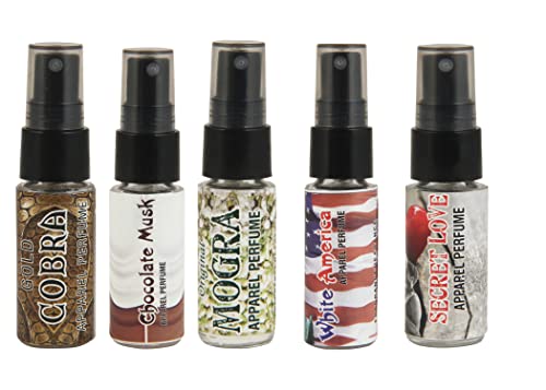 SYSPRO 3 ML Combo Perfume of Cobra, Chocolate Musk, Sukhad, White America & Secret Love Long Lasting Attar Perfume for Men, Women For Raksha Bandhan (5 pc) Valetine’s Gifts