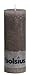 Produktbild BOLSIUS RUSTIK Stumpenkerzen 190 x 68 mm taupe