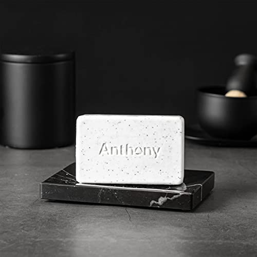 Anthony Mens Soap Bar Exfoliating Soap: Grapefruit Scent – Contains Cucumber Extract, Jojoba, Shea Butter, Squalane And Coconut Oils, Moisturizes & Exfoliates Body Skin 5 Oz #TOP2