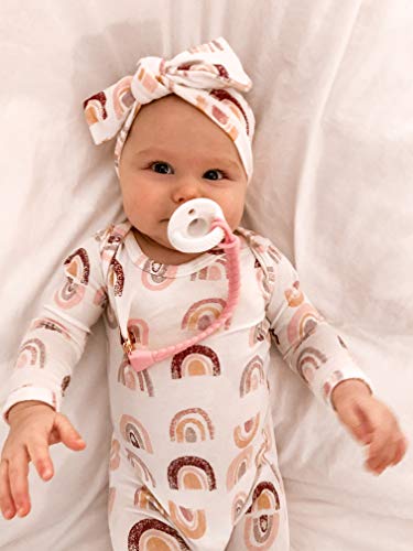 image for Itzy Ritzy Silicone Pacifier Clip; 100% Silicone Pacifier Strap with C