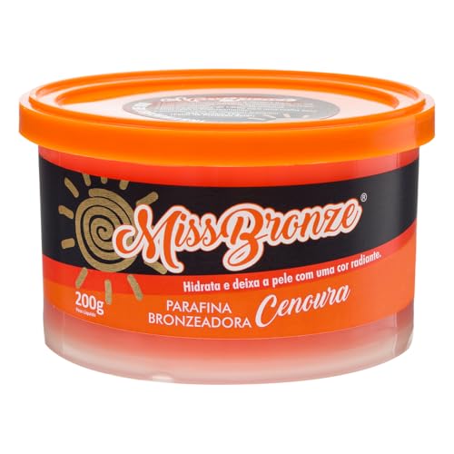 Parafina Bronzeadora Miss Bronze 200g - Depile Plus (Cenoura)