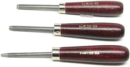 Woodcarvers Eye Punches 3mm 5mm7mm Oval Charature Face Portrait RAMELSON USA
