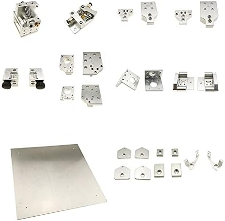 Lysee 3D Printer Parts & Accessories - 3D BLV MGN Cube Printer kit 2020 2040 Aluminum Profile Frame CNC Machining - (Color: X Y Z axis Fixed)