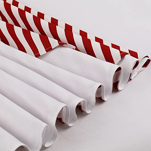 Image of Stripes 1950s Dresses for Women Vintage 50s 60s Retro Audrey Rockabilly Prom Halloween Cocktail Party Swing Homecoming Dress