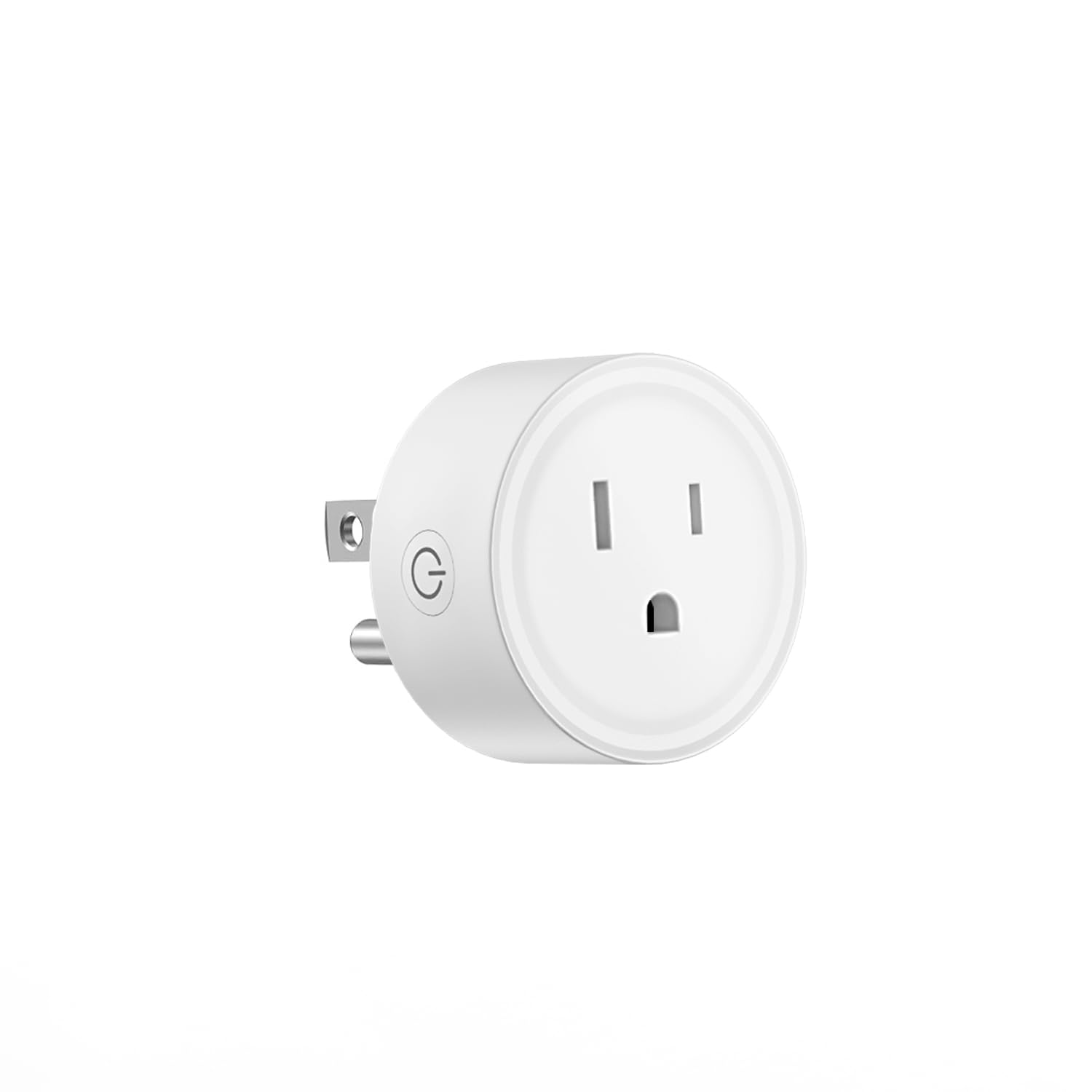 Smart Mini Plug 1-Pack Compatible with Alexa Google Home WiFi Outlet Socket with Remote Control Timer 2 4GHz