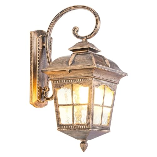 Applique murale extérieure européenne pour illuminer vos soirées de jardin
