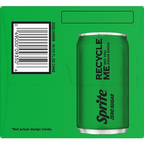 Image of Sprite Lemon Lime Zero Sugar Soda | Diet | 7.5 fl oz | 20 Pack | Soft Drink