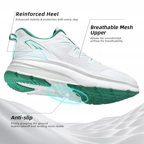 Image of Mens Wide Walking Shoes Wide Toe Box Running Casual Sneakers Tennis Comfortable Trail Athletic Sport Gym Soft Sole