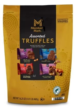 Member Mark Assorted Chocolate Truffles, 16.5 oz