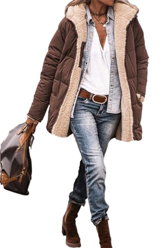 Vestes bouffantes d'extérieur chaudes coupe-vent avec capuche
