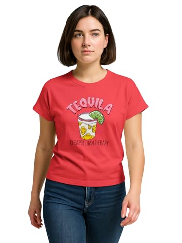 Image of HELLCAT Mulitcolor Trendy Printed Body Fit T-Shirt for Women | Pack of 1 T-Shirt