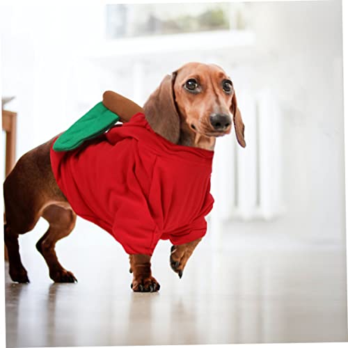Disfraz Halloween para perro color rojo talla L miniatura 7