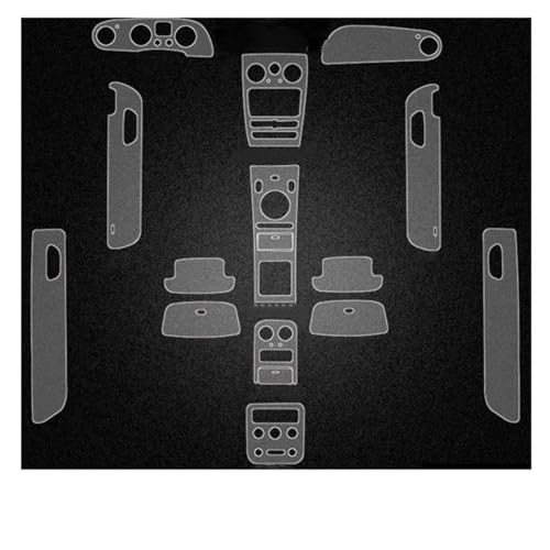 Anti-rayures console centrale Bentley Flying Spur film TPU 05-12