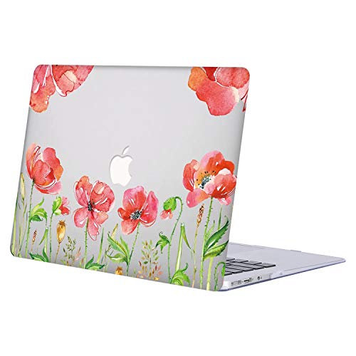 MacBook Air 13 Zoll Hülle 2019 2018 Release A1932 mit Retina-Display, AJYX Kunststoff Schutzhülle Hartschale Shell Cover nur kompatibel mit MacBook