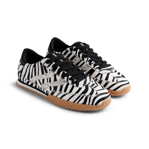 Zapatillas Piel Estampado Animal HALSTAD
