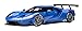 Ford GT Le Mans Plain Color Version Blue 1/18 Model Car by Autoart 81812