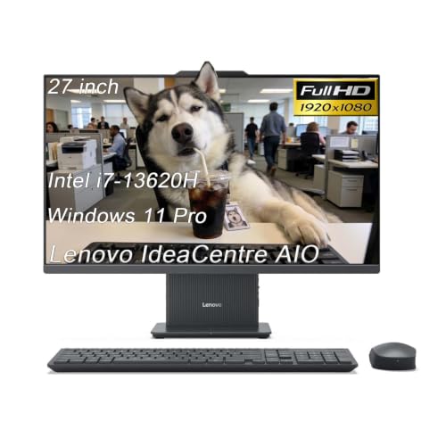 Image of Lenovo IdeaCentre AIO 27 All-in-One Desktop Computer Business Home Office