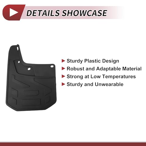 Image of 1 Set Mud Flaps Splash Guards for Chevrolet Colorado 2023-2024 Front and Rear Mud Guards W /Mount Accessories