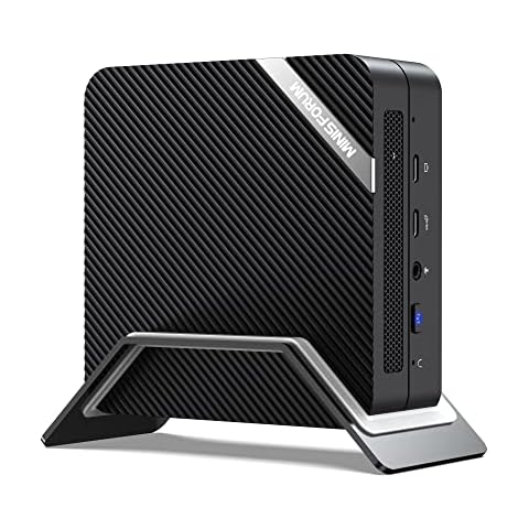 MINIS FORUM UM560 Mini PC sobremesa Windows 11 Pro AMD Ryzen 5 5625U 16GB RAM 512GB PCIe SSD Cover
