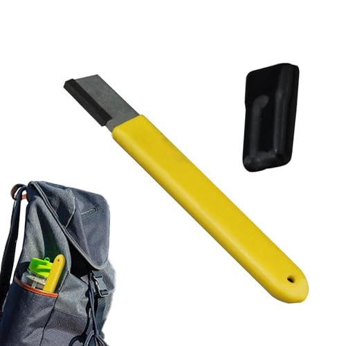 Dorugage Garden Tool Sharpener | High Strength Scissor Sharpener Sharpening Stone,Grinding Tool Non-Slip Handle Sharpening Device for Garden Shears Hand Axes