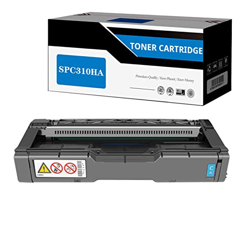 ZLOR Recensione Ad Alta Compatibile Compatibile 406475 406476 406477 406478 SPC310HA Toner di Ricambio Cartuccia Utilizzo per Ricoh C231N C231SF C232DN C232SF C242DN C342 Cyan