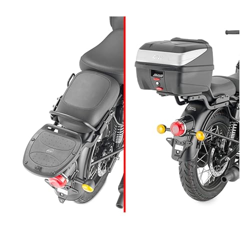 Maleta Givi B360N2 Monolock de 39 litros para guardar casco en Royal Enfield Classic 350 2