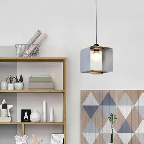 Lampe suspendue industrielle E27 pour un éclairage de table réussi - 2