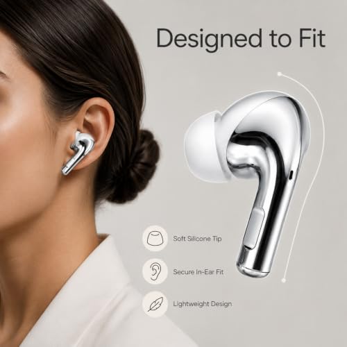 NEOWAVE New-Supreme-White Bluetooth 5.3 Earbuds, White - Image 7