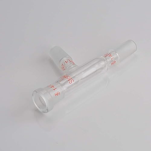 Miniatura 6 de StonyLab Adaptador de destilación de 3 vías con juntas 1420 para aparatos de destilación