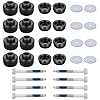 7-141 Kit de buje de montaje en cuerpo y cabina para Chevy Silverado 1999-2014 y GMC Sierra 1500/2500 2WD/4WD Soportes de cabina con montaje de cuerpo de cabina Pernos de cojín de montaje