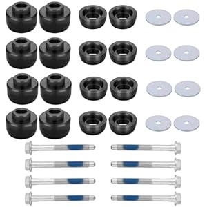 7-141 Kit de buje de montaje en cuerpo y cabina para Chevy Silverado 1999-2014 y GMC Sierra 1500/2500 2WD/4WD Soportes de cabina con montaje de cuerpo de cabina Pernos de cojín de montaje