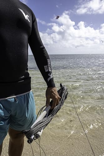 Kite Kulture 2.5mm Neopreno Pullover Wetsuit – Chaqueta ligera cortaviento de secado rápido para kitesurf, wing foiling y deportes acuáticos – Hombre talla M, L, XL miniatura 2
